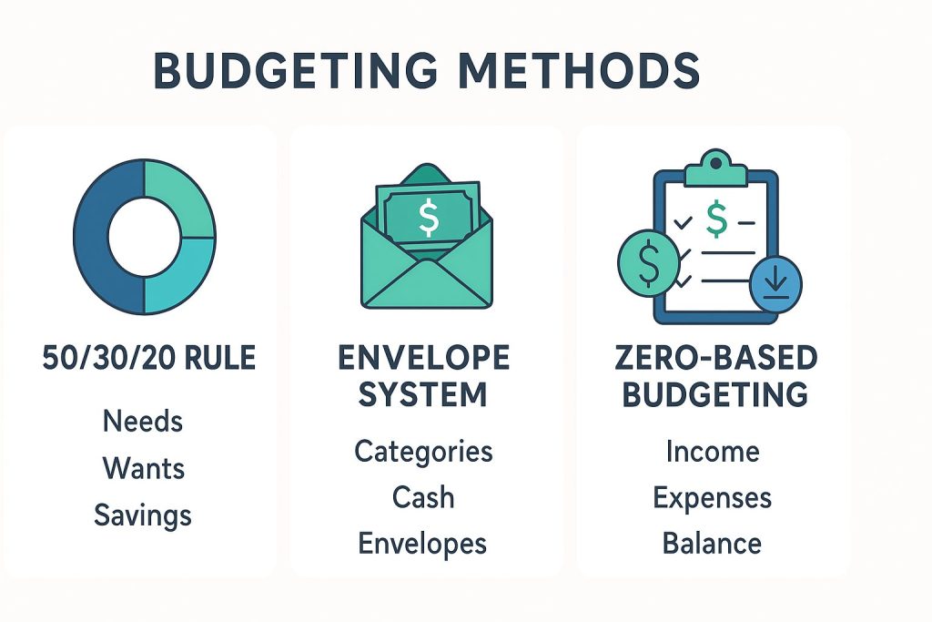 Setting SMART financial goals as part of how to create a budget