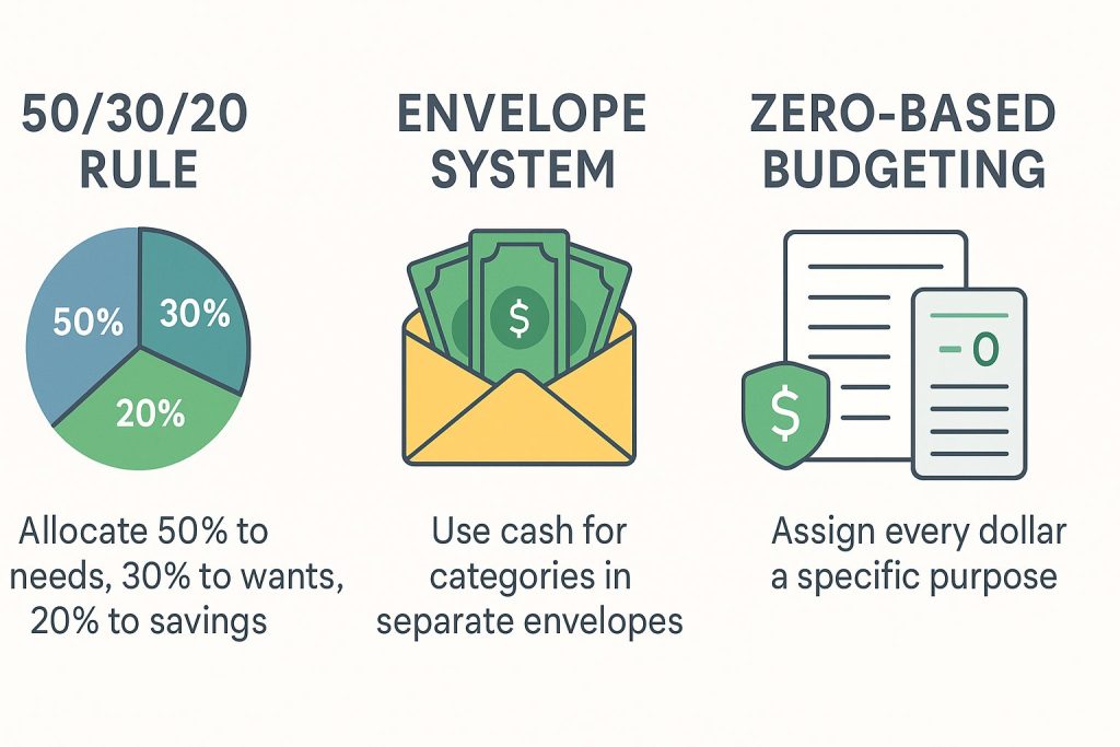 Different budgeting methods to learn how to create a budget that works