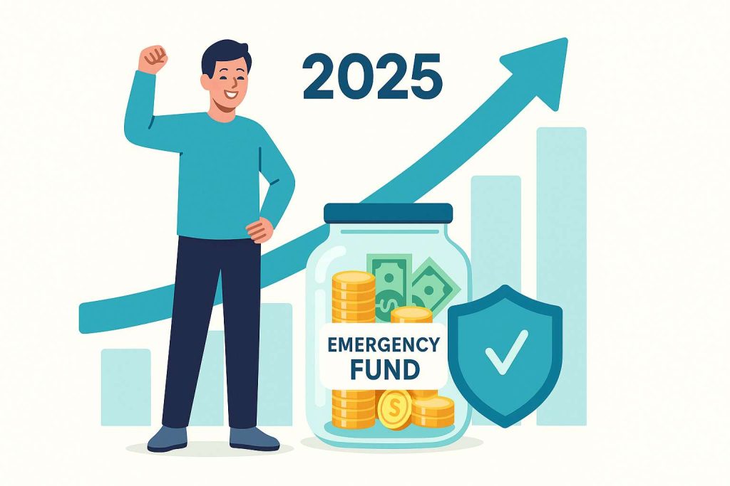 Building an emergency fund in 2025 to gain financial freedom and peace of mind